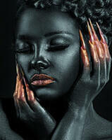 Без бренда «Портрет с золотыми ногтями» в Комсомольске-на-Амуре