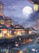 Без бренда «Ночной город на фоне луны» в Комсомольске-на-Амуре