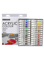 Без бренда «Коробка 24 шт.: Акриловые краски «Две картинки» 24 шт. по 12 мл, проф. пигмент» в Комсомольске-на-Амуре в интернет-магазине Без бренда «Коробка 24 шт.: Акриловые краски «Две картинки» 24 шт. по 12 мл, проф. пигмент» в Комсомольске-на-Амуре