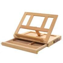 Без бренда «Коробка 10 шт.: Мольберт Две картинки этюдный ящик, настольный, хлопушка 30 см» в Комсомольске-на-Амуре