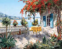 Без бренда «Летняя терраса у залива (20шт)» в Комсомольске-на-Амуре