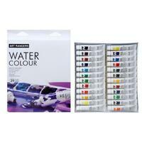 Без бренда «Коробка 24 шт.: Краски акварель «Две картинки» в тюбиках 24 шт. по 12 мл» в Комсомольске-на-Амуре