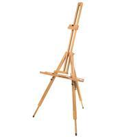 Без бренда «Коробка 4 шт.: Мольберт Две картинки тренога, деревянный, подставка» в Комсомольске-на-Амуре