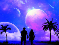 Без бренда «Влюбленная пара под ночным небом» в Комсомольске-на-Амуре