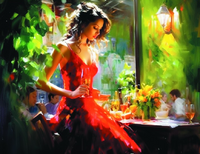 Без бренда «Милая девушка с бокалом шампанского» в Комсомольске-на-Амуре в интернет-магазине  Без бренда «Милая девушка с бокалом шампанского» в Комсомольске-на-Амуре