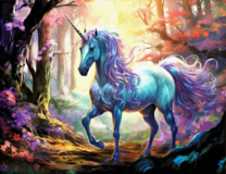 Без бренда «Единорог в фэнтезийном лесу» в Комсомольске-на-Амуре в интернет-магазине  Без бренда «Единорог в фэнтезийном лесу» в Комсомольске-на-Амуре