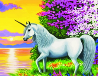 Без бренда «Белый единорог на фоне заката» в Комсомольске-на-Амуре