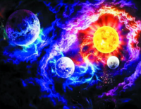 Без бренда «Солнце и планеты среди туч» в Комсомольске-на-Амуре